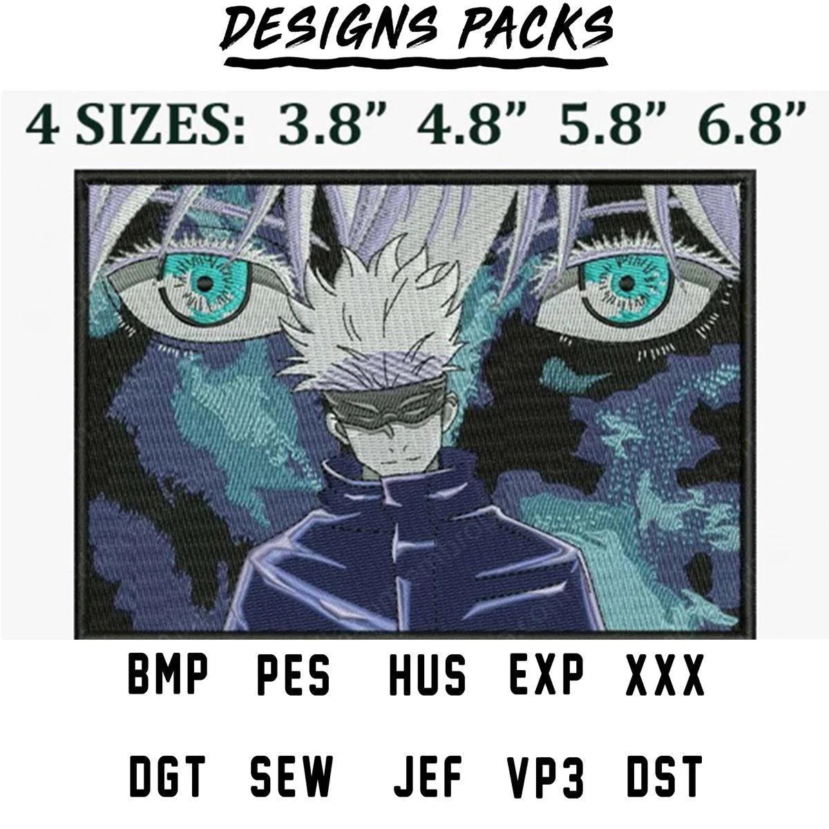 Gojo embroidery