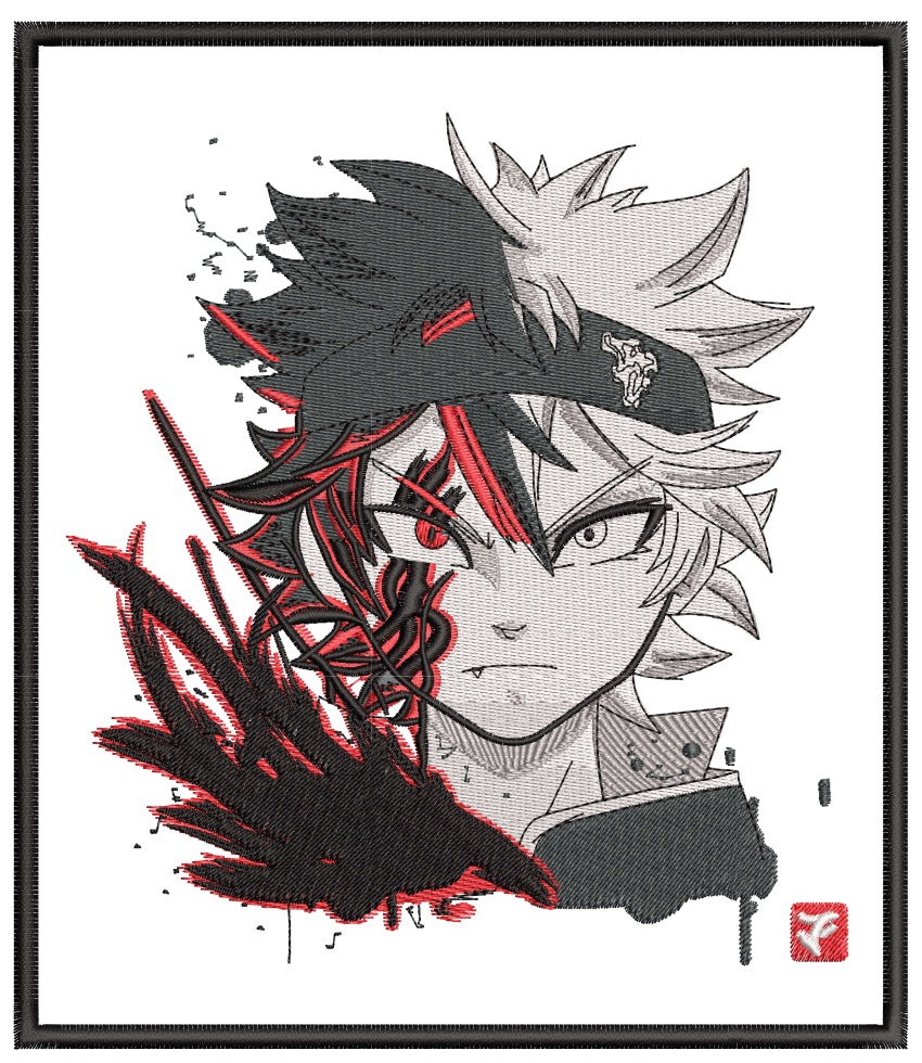 Asta Half Demon embroidery